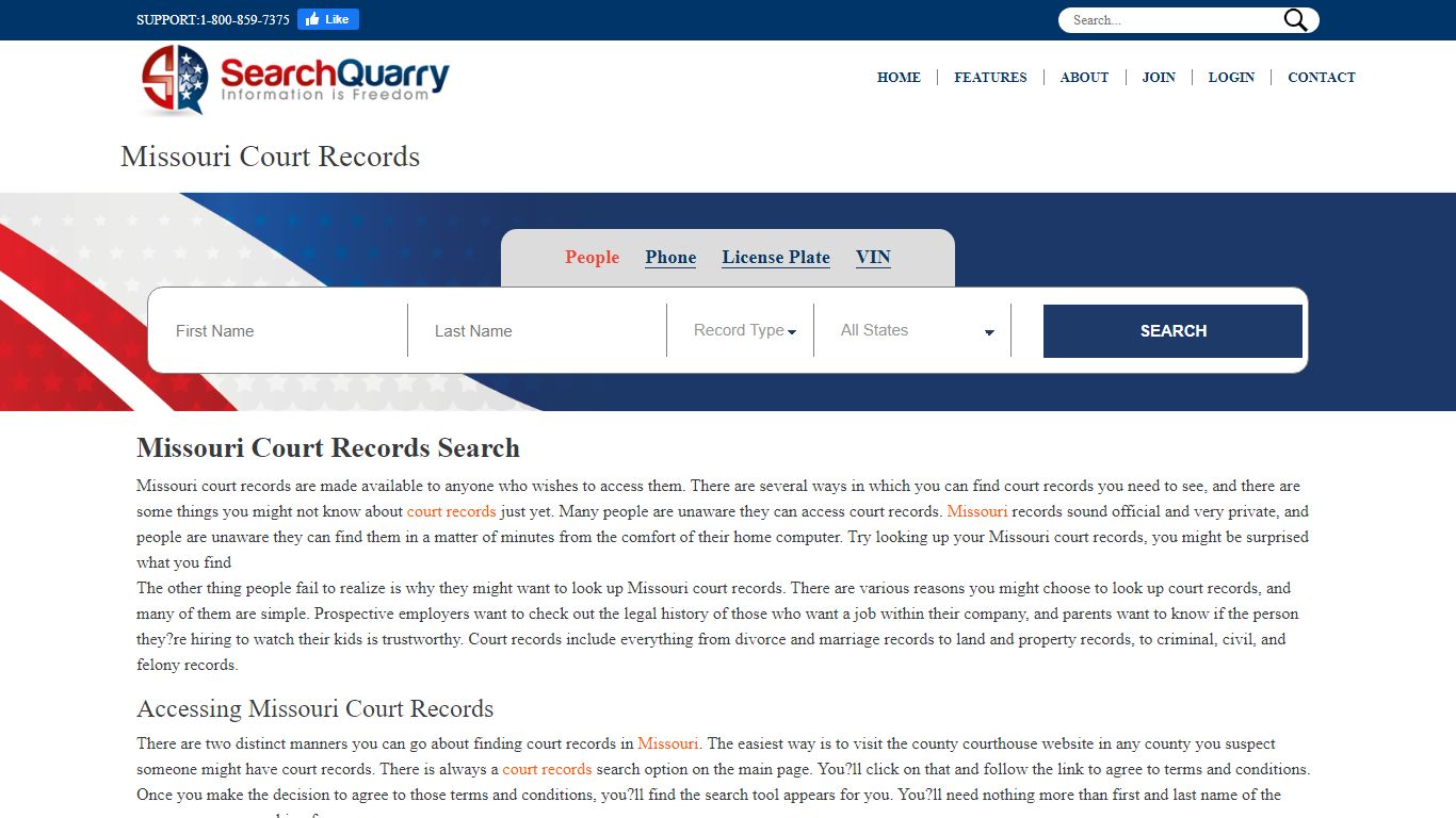 Missouri Court Records Online | Enter a Name to View Court Records Online